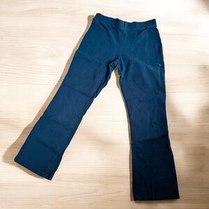 5x$25 Lands' End Wide Leg Blue Sweatpants, 14+